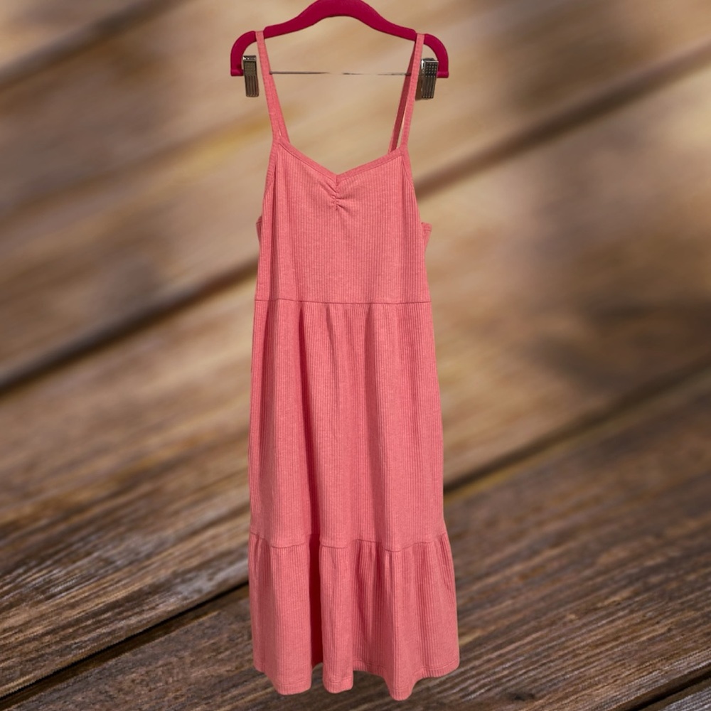 NWT Old Navy Tank Top Dress, girls size 10/12 pretty pink